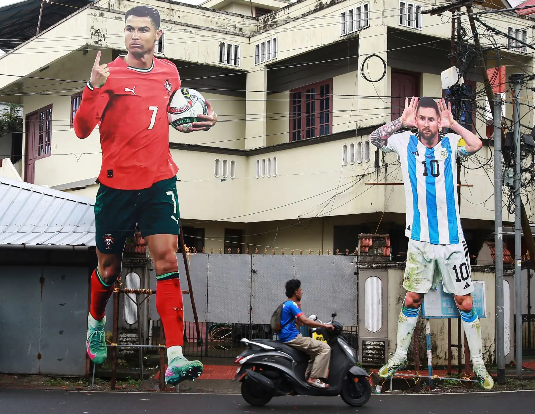 Messi y Ronaldo a la cabeza: Una constelación de e