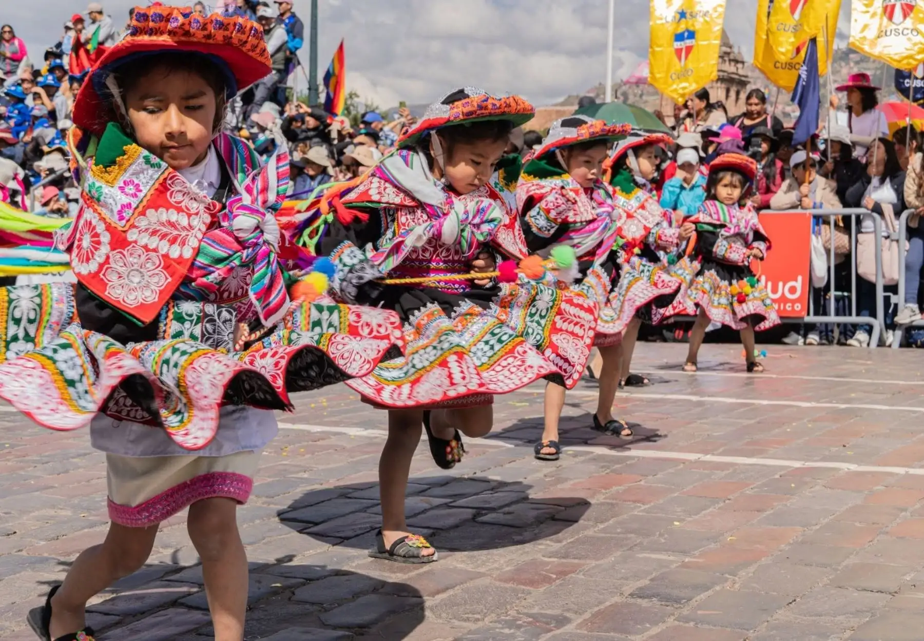 Niños de nivel inicial derrochan ternura durante e