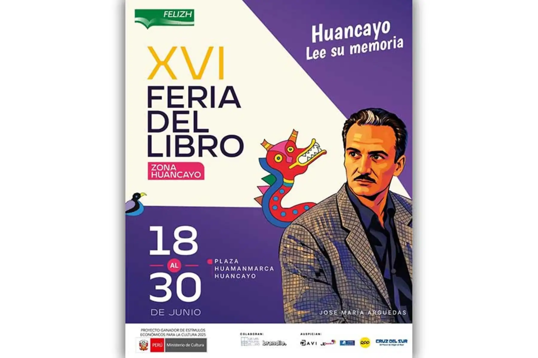 Huancayo: conozca a los invitados de la feria del libro Feli