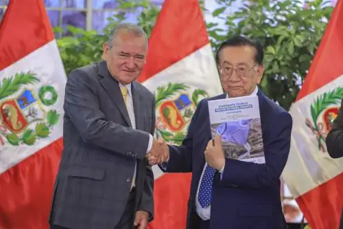 Presidente Balcázar participó en ceremonia de transferencia de la Unidad Ejecutora del Proyecto Presa Chonta
