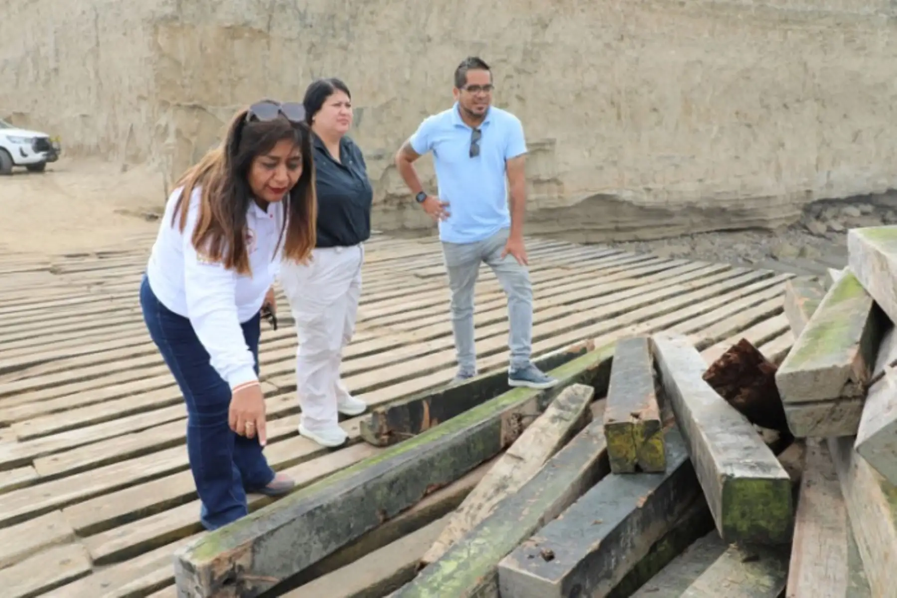 Lambayeque: evalúan afectaciones por oleajes en hi