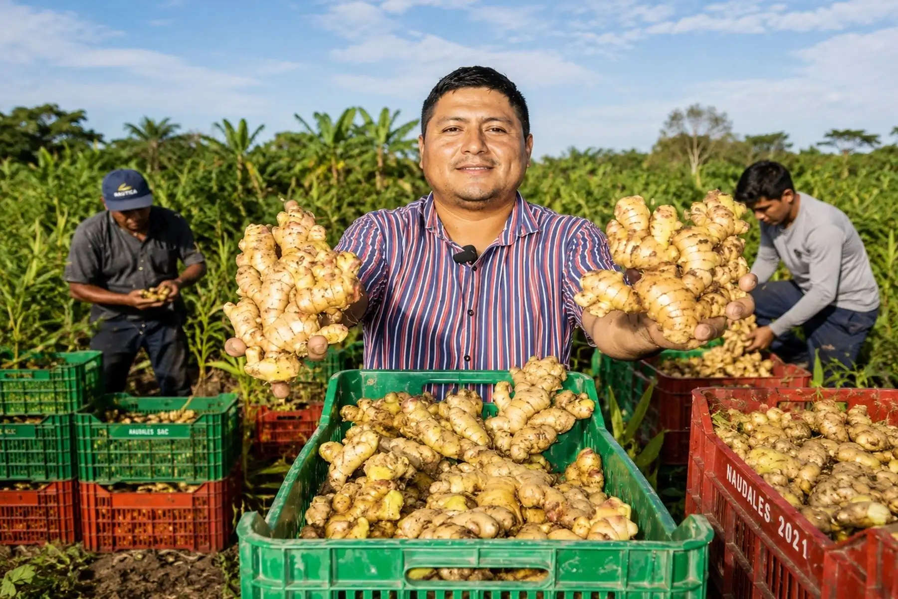 Envíos de jengibre desde Perú se dinamizan en últimos años y