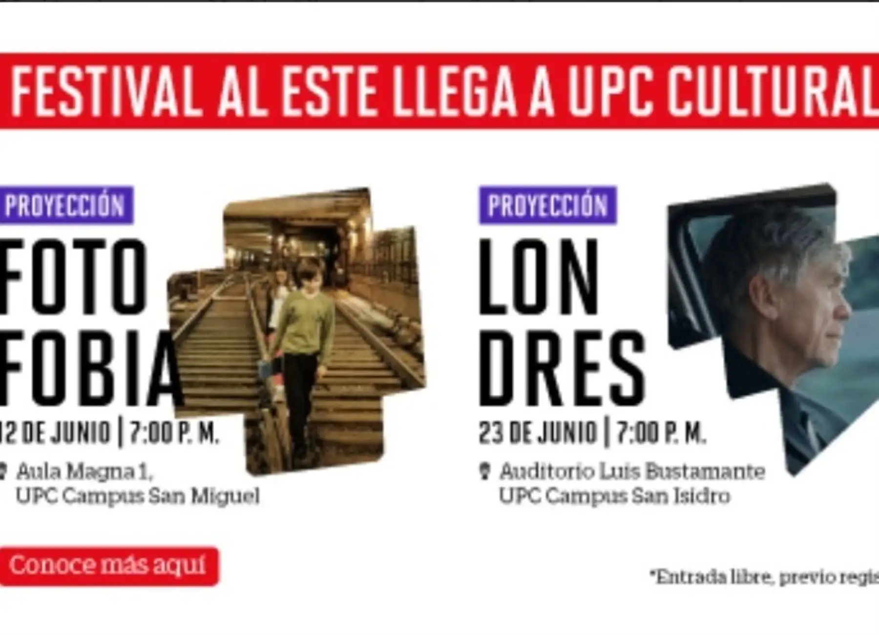 Festival Al Este llega a UPC Cultural con historia