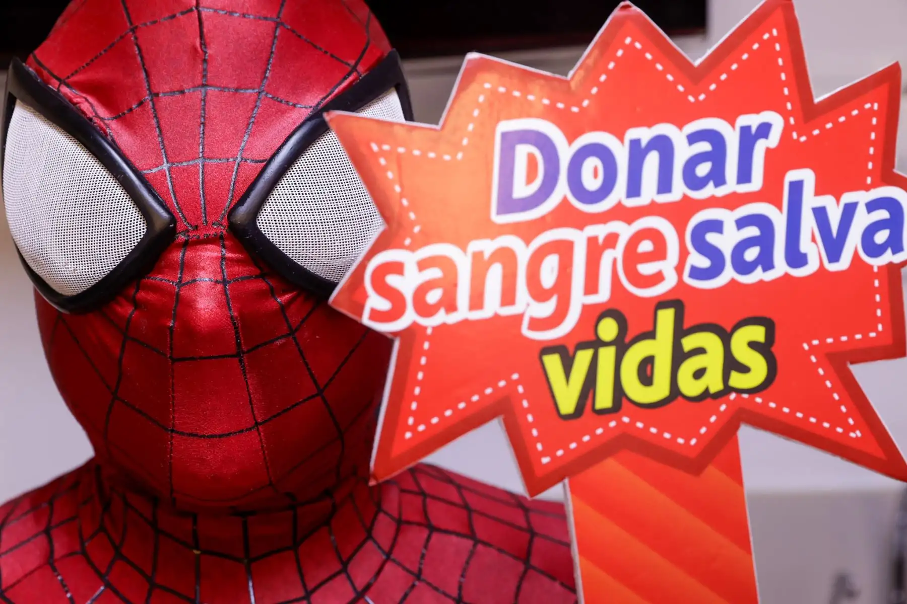 Con personajes de superhéroes, actividades recreativas y mensajes de sensibilización, el Instituto Nacional de Salud del Niño (INSN) Breña realizó una jornada especial por el Día Mundial del Donante de Sangre para promover la donación voluntaria y reconocer a quienes contribuyen a salvar vidas. La institución recordó que en el Perú solo 2 de cada 10 donaciones de sangre son voluntarias. Foto: Luis Iparraguirre.