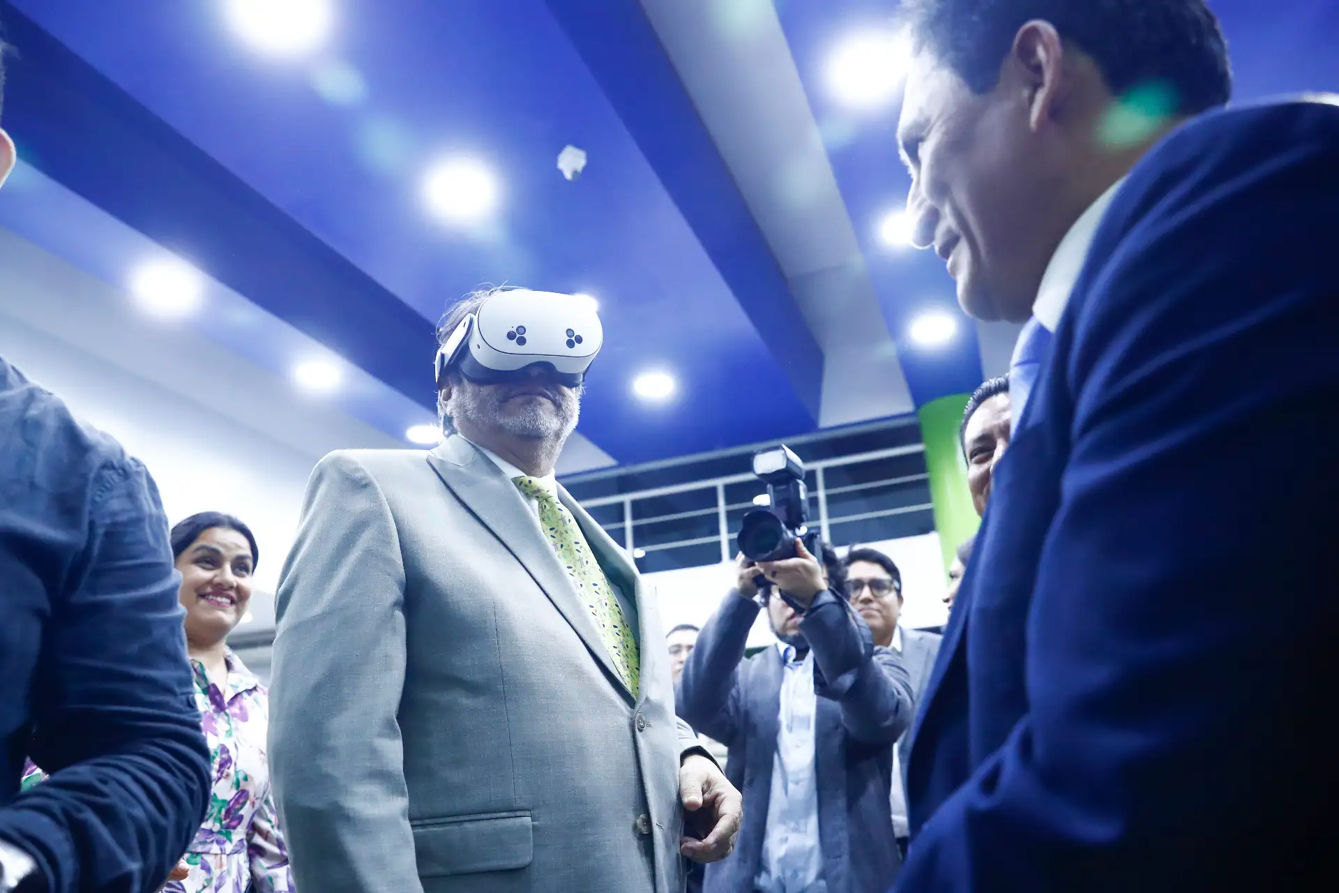 Desde el Centro Cultural Ricardo Palma se realizó la inauguración del Hub de Innovación Miraflores, un espacio municipal para conectar gobierno, ciudadanía, emprendedores, academia y sector privado con el objetivo de desarrollar soluciones innovadoras que mejoren la calidad de vida de los vecinos y fortalezcan la gestión pública. Foto: ANDINA/Daniel Bracamonte