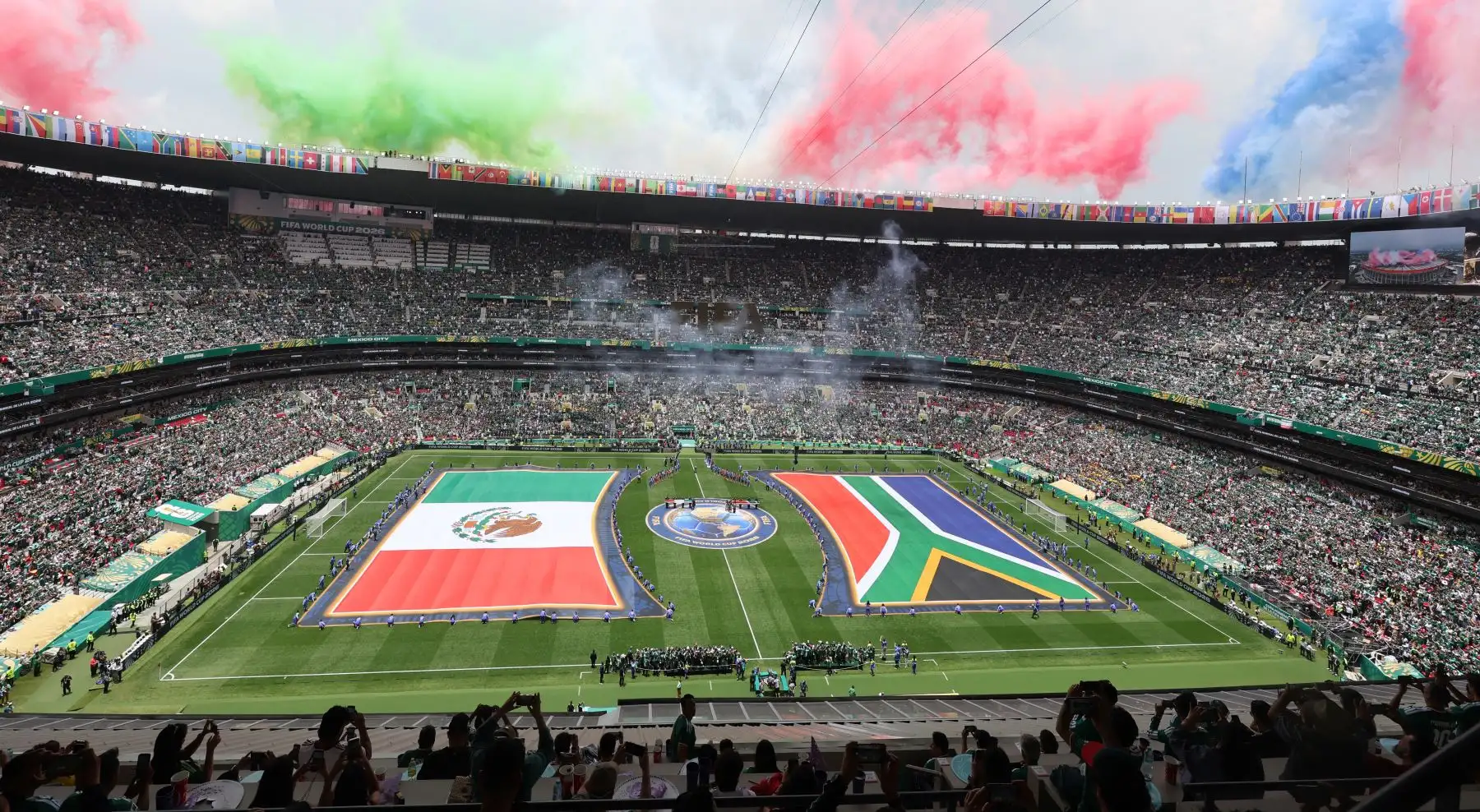 México vs Sudáfrica: Comienza el partido inaugural
