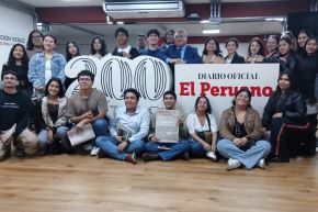 Estudiantes de la Universidad Católica Santo Toribio de Mogrovejo de Chiclayo participaron en la experiencia Vive Andina. Foto: ANDINA/John Mendoza
