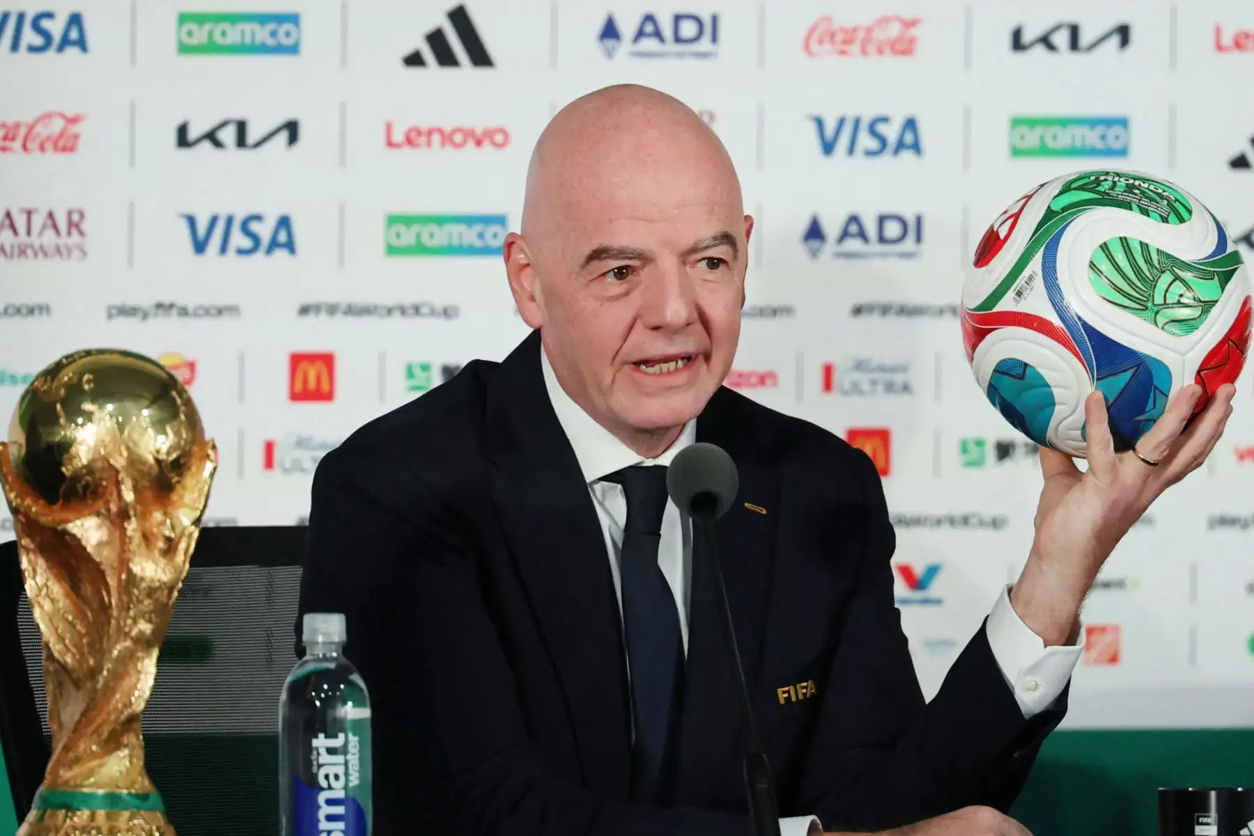 Más de 200 países apoyan un cuarto mandato de Gianni Infantino en la FIFA