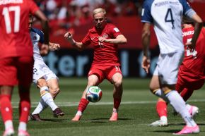 Canadá vs. Bosnia. Foto: AFP.