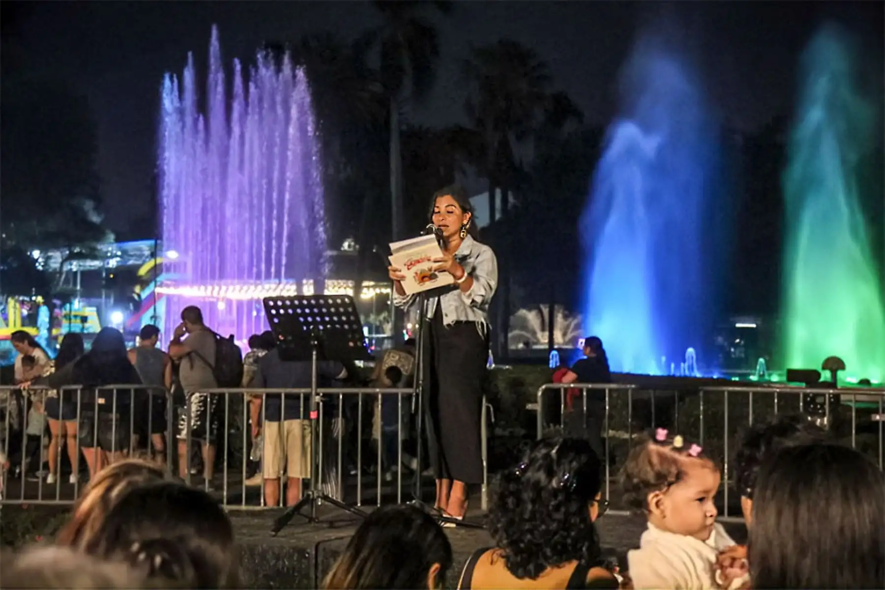 Festival en el emblemático parque de la Reserva, en Santa Beatriz, busca incentivar la lectura y las artes entre las familias.  