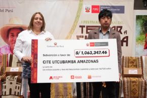  El acuerdo fue firmado por el director ejecutivo del CITE Utcubamba Amazonas, John Torrejón; y la viceministra de Turismo, Aracelly Laca.