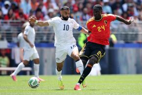 Bélgica vs. Egipto en el Mundial 2026. Foto: AFP.