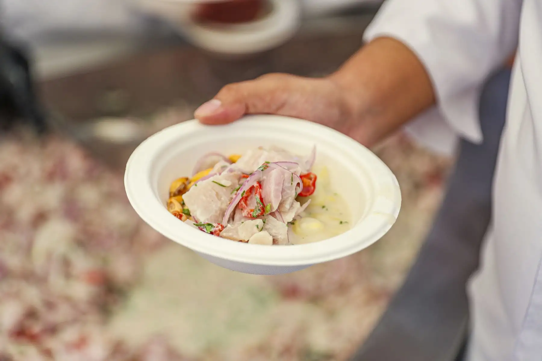 Lanzamiento Oficial de “El Ceviche Más Grande del Perú”, este acontecimiento nacional tendrá lugar en la ciudad de Pisco, busca rendir homenaje a nuestro plato bandera, símbolo de identidad, cultura y orgullo peruano
Foto: ANDINA/Ricardo Cuba