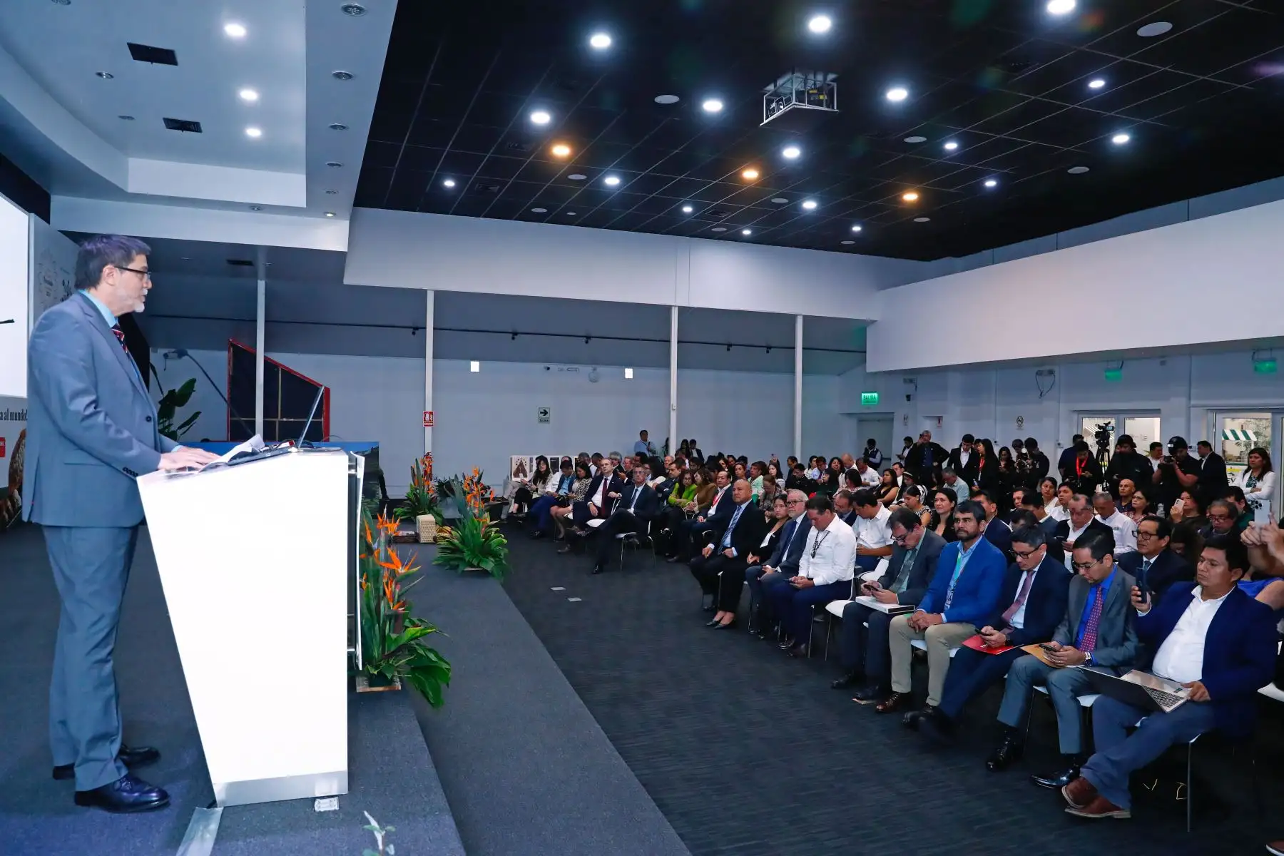 Desde el auditorio de Promperú en San Isidro se realizó el lanzamiento oficial del Salón del Cacao y Chocolate Internacional 2026, que se realizará del 16 al 19 de julio en el Centro de Convenciones Lima de San Borja, y en esta edición tiene como país invitado a Canadá. Foto: ANDINA/Daniel Bracamonte