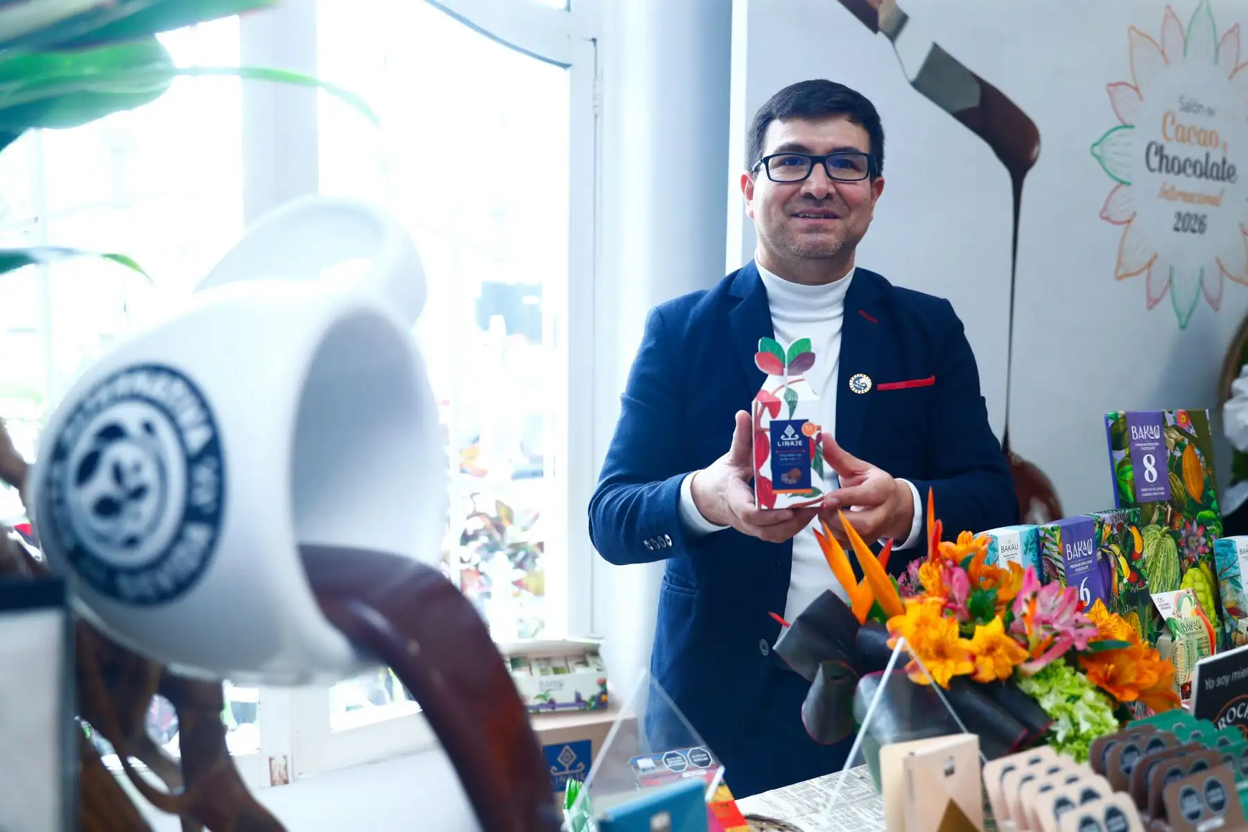 Desde el auditorio de Promperú en San Isidro se realizó el lanzamiento oficial del Salón del Cacao y Chocolate Internacional 2026, que se realizará del 16 al 19 de julio en el Centro de Convenciones Lima de San Borja, y en esta edición tiene como país invitado a Canadá. Foto: ANDINA/Daniel Bracamonte