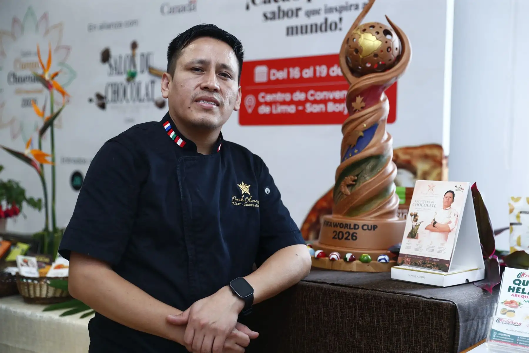 Desde el auditorio de Promperú en San Isidro se realizó el lanzamiento oficial del Salón del Cacao y Chocolate Internacional 2026, que se realizará del 16 al 19 de julio en el Centro de Convenciones Lima de San Borja, y en esta edición tiene como país invitado a Canadá. Foto: ANDINA/Daniel Bracamonte