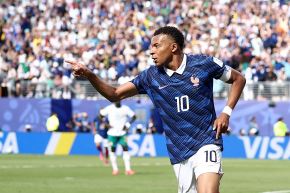 Kylian Mbappé en el Mundial 2026. Foto: AFP.