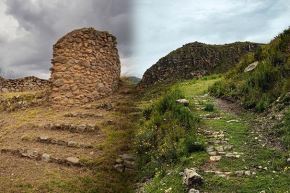 El Qhapaq Ñan, que en quechua significa Gran Camino Inca, está constituido por un complejo sistema vial de caminos preincaicos e incaicos de más de 20,000 kilómetros que abarcan los territorios de Argentina, Bolivia, Chile, Colombia, Ecuador y Perú. Foto: Mincul