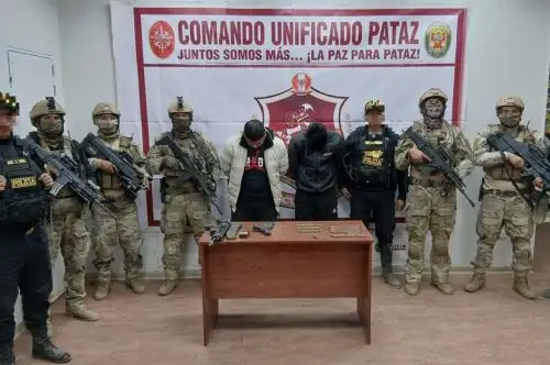 CUPAZ capturó a dos presuntos integrantes de una organización criminal durante la operación “Triángulo de las Bermudas”