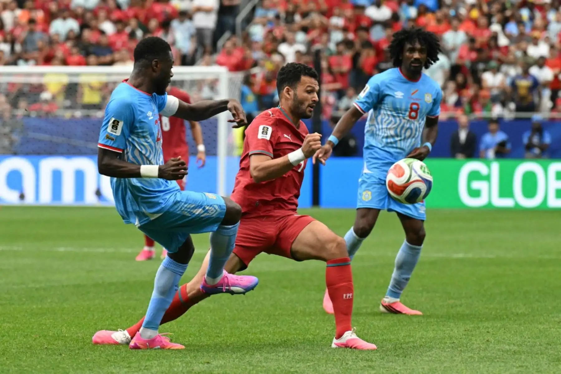 Portugal no pudo superar a República Democrática del Congo y empató 1-1 en su primer partido del Mundial 2026. Foto: ANDINA/AFP.