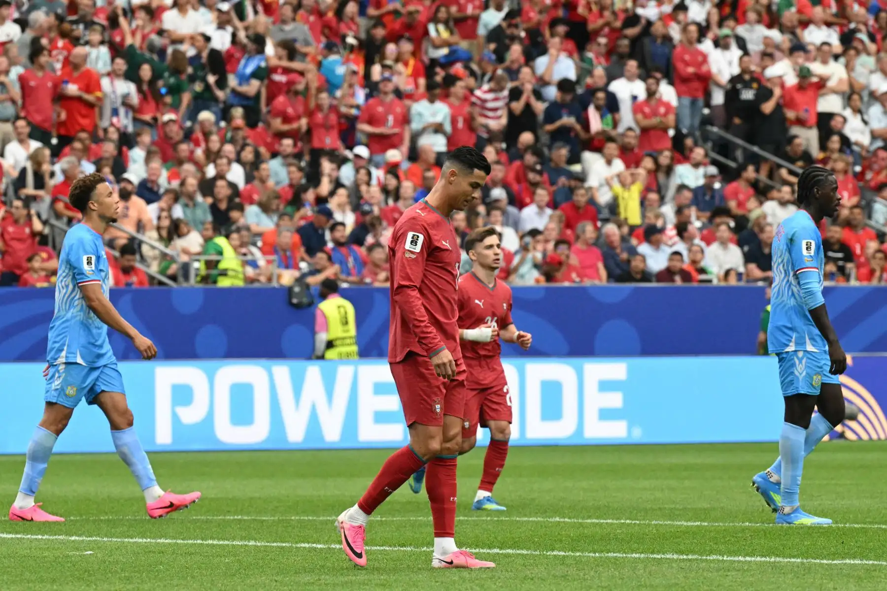 La Portugal de Cristiano Ronaldo empató 1-1 con RD Congo en el Mundial 2026. Foto: AFP.