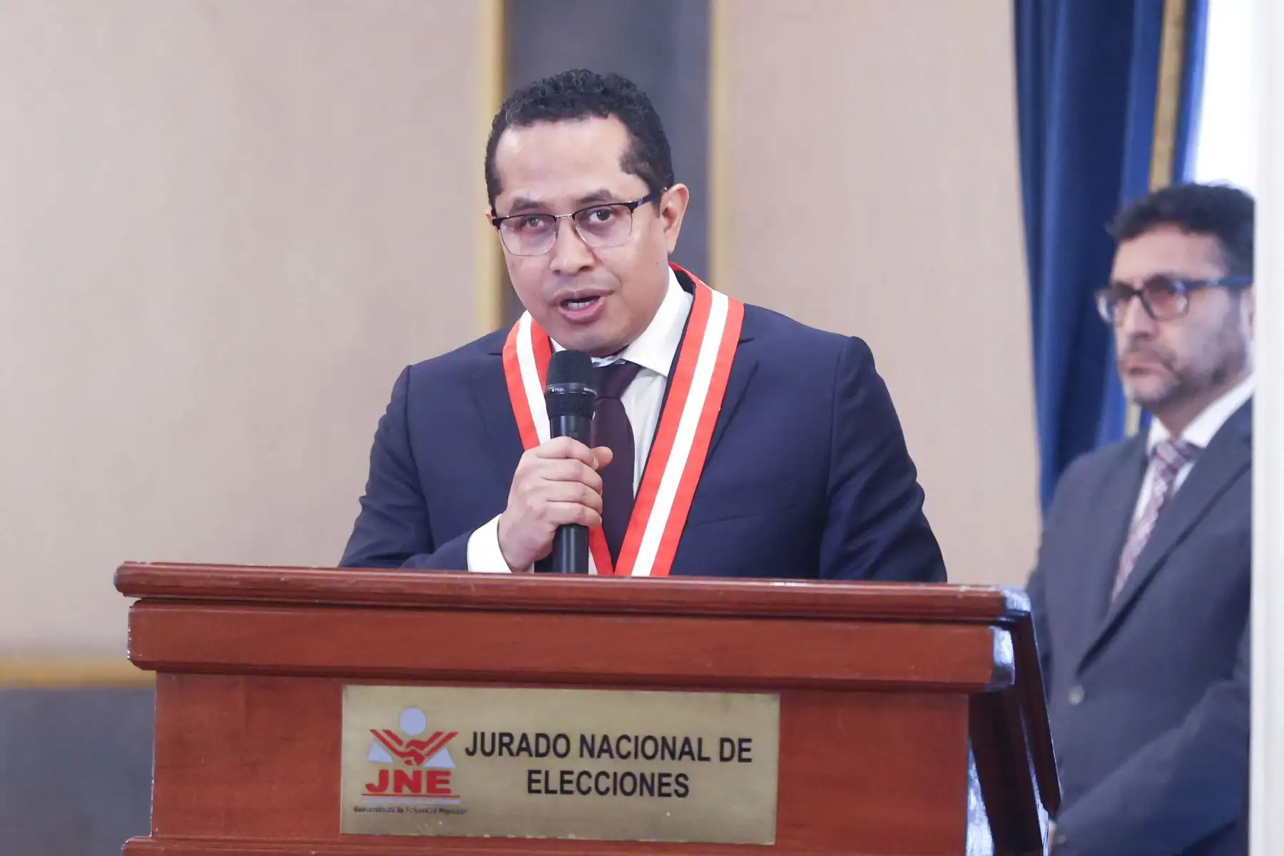 El Jurado Nacional de Elecciones (JNE) realizó la proclamación general de resultados de la elección de senadores, diputados y representantes al Parlamento Andino correspondiente a las Elecciones Generales 2026, oficializando así los resultados del proceso electoral. Foto: ANDINA/Vidal Tarqui
