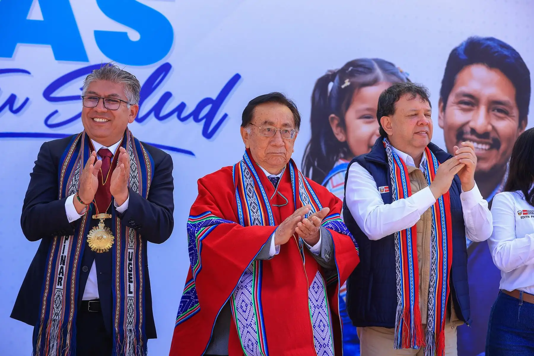 Durante su visita oficial a la región Cusco, el presidente de la República, José María Balcázar, inspecciona las modernas instalaciones del Hospital Antonio Lorena el sábado 20 de junio de 2026, acompañado de autoridades cuzqueñas. Foto: ANDINA/Presidencia