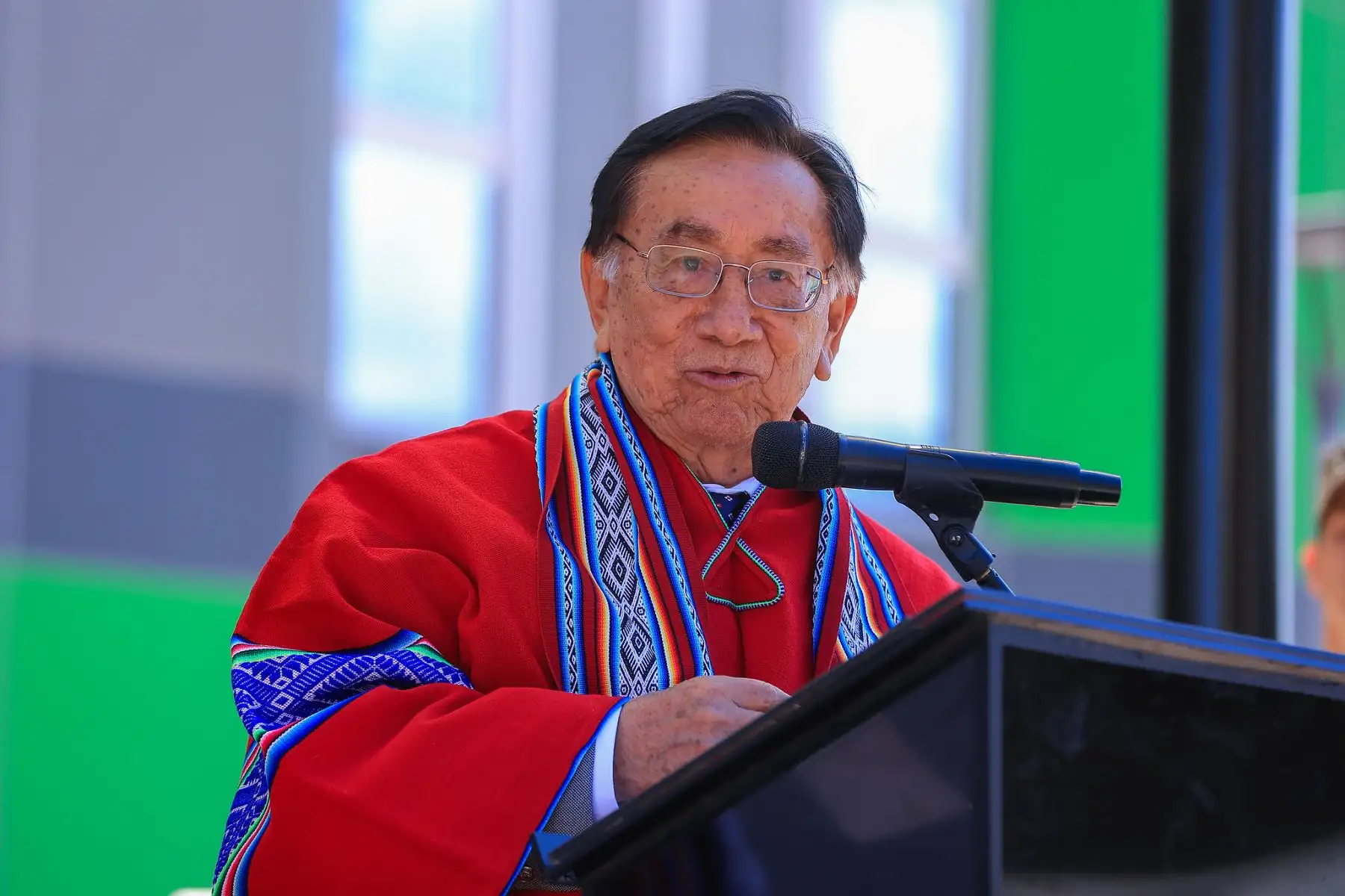 Durante su visita oficial a la región Cusco, el presidente de la República, José María Balcázar, inspecciona las modernas instalaciones del Hospital Antonio Lorena el sábado 20 de junio de 2026, acompañado de autoridades cuzqueñas. Foto: ANDINA/Presidencia