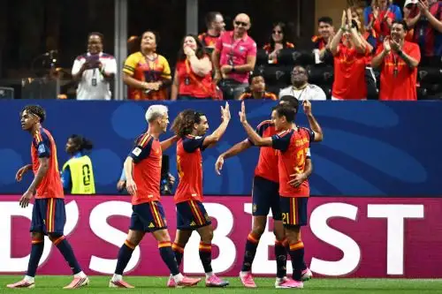 Primer tiempo: España golea 3-0 a Arabia Saudita en Atlanta