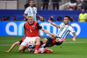 Argentina vs. Asutria en el Mundial 2026. Foto: AFP.
