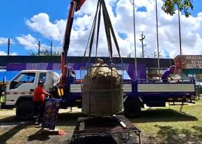 Un impresionante juane, el plato emblemático amazónico, de 743 kilos fue elaborado en Iquitos y obtuvo el récord Guinness de ser el juane más grande del mundo. ANDINA/Difusión
