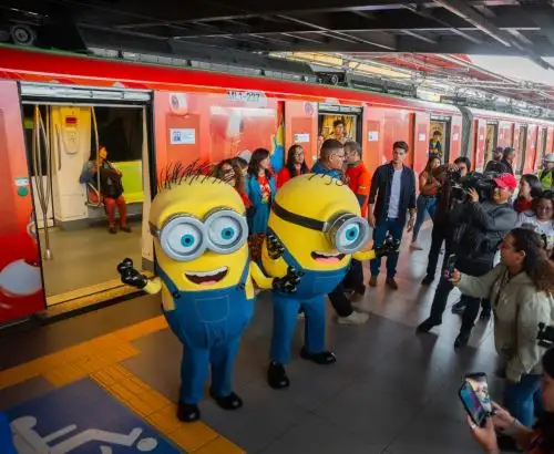 ¡Los Minions toman la Línea 1 del Metro de Lima!