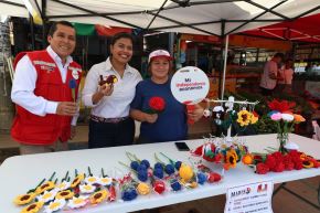 Usuarias de Juntos mostraron en Tarapoto productos y servicios desarrollados gracias al fortalecimiento de capacidades impulsado por el Estado. Foto: JUNTOS/Difusión.