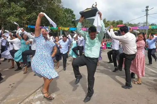 La Pandilla Moyobambina celebra la Fiesta de San Juan con tradición, danza y fervor amazónico