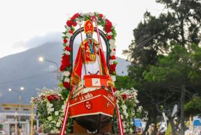 Fiesta Patronal en honor de San Pedrito en la ciudad de Chimbote.