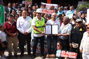 Ministerio de Vivienda culmina expediente técnico del proyecto Esquema Santa Rosa y Ancón. Cortesía MVCS 