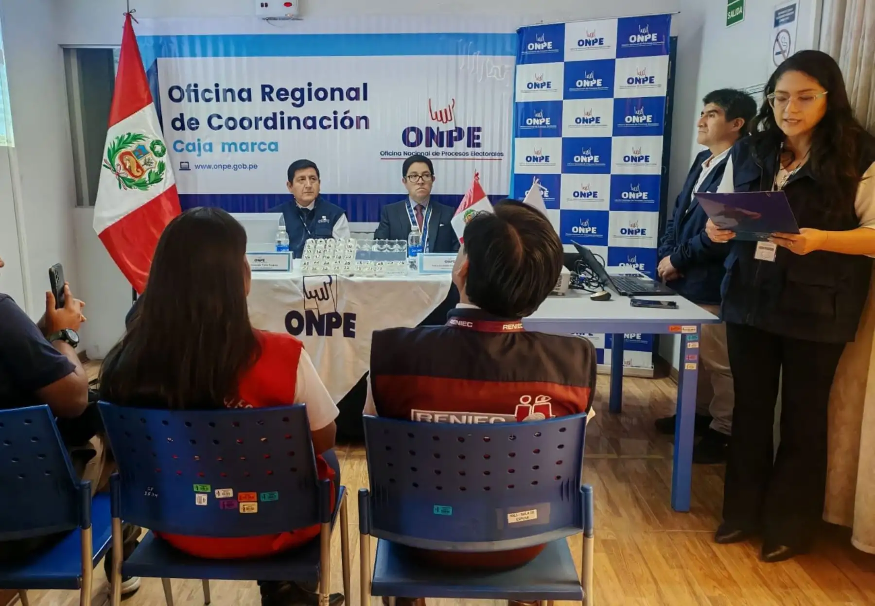 Cajamarca define el orden de 38 organizaciones en la franja electoral 2026
