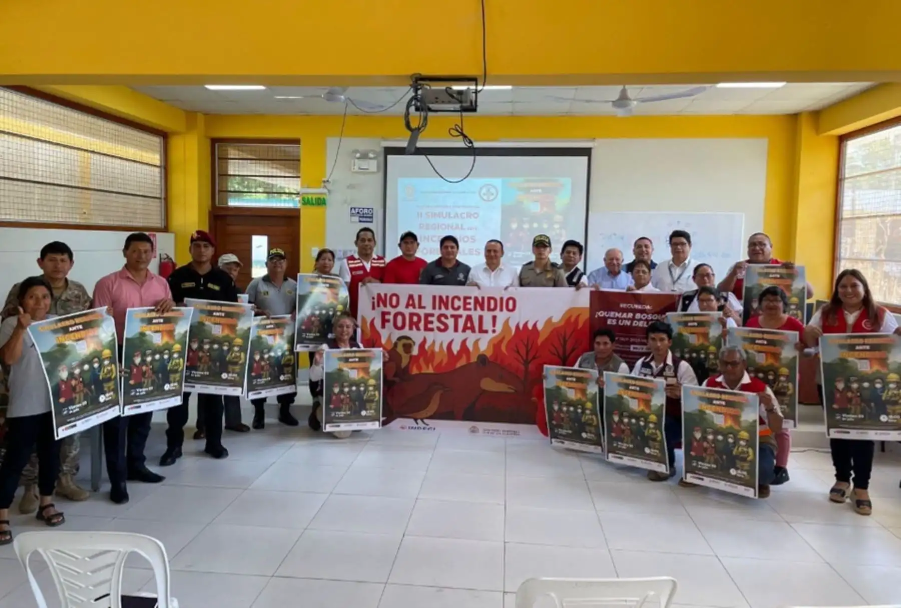 San Martín prepara su segundo simulacro regional contra incendios forestales