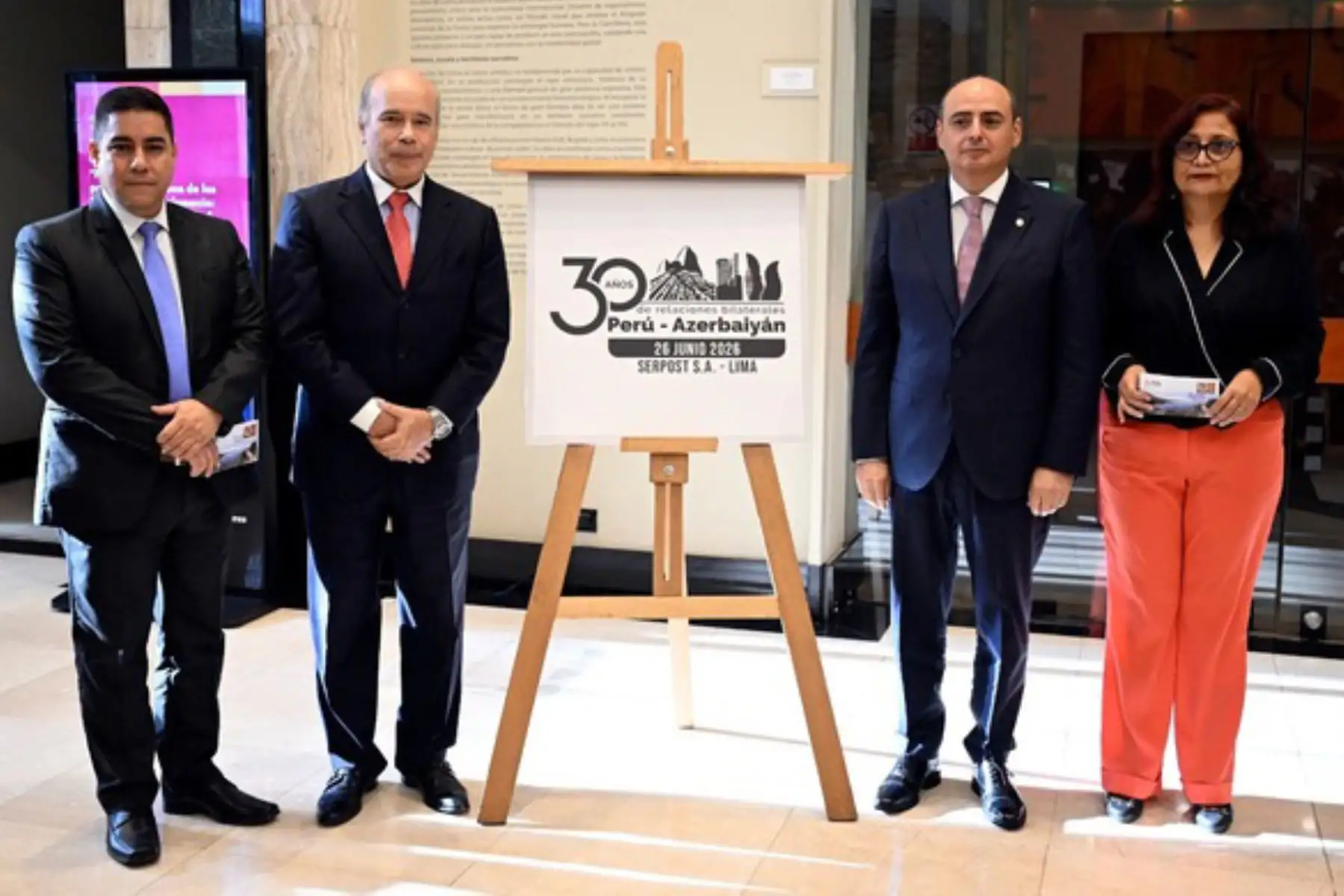 Perú y Azerbaiyán celebran tres décadas de relaciones diplomáticas