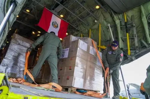 FAP culminó envío de 14.5 toneladas de ayuda humanitaria para afectados en Venezuela.