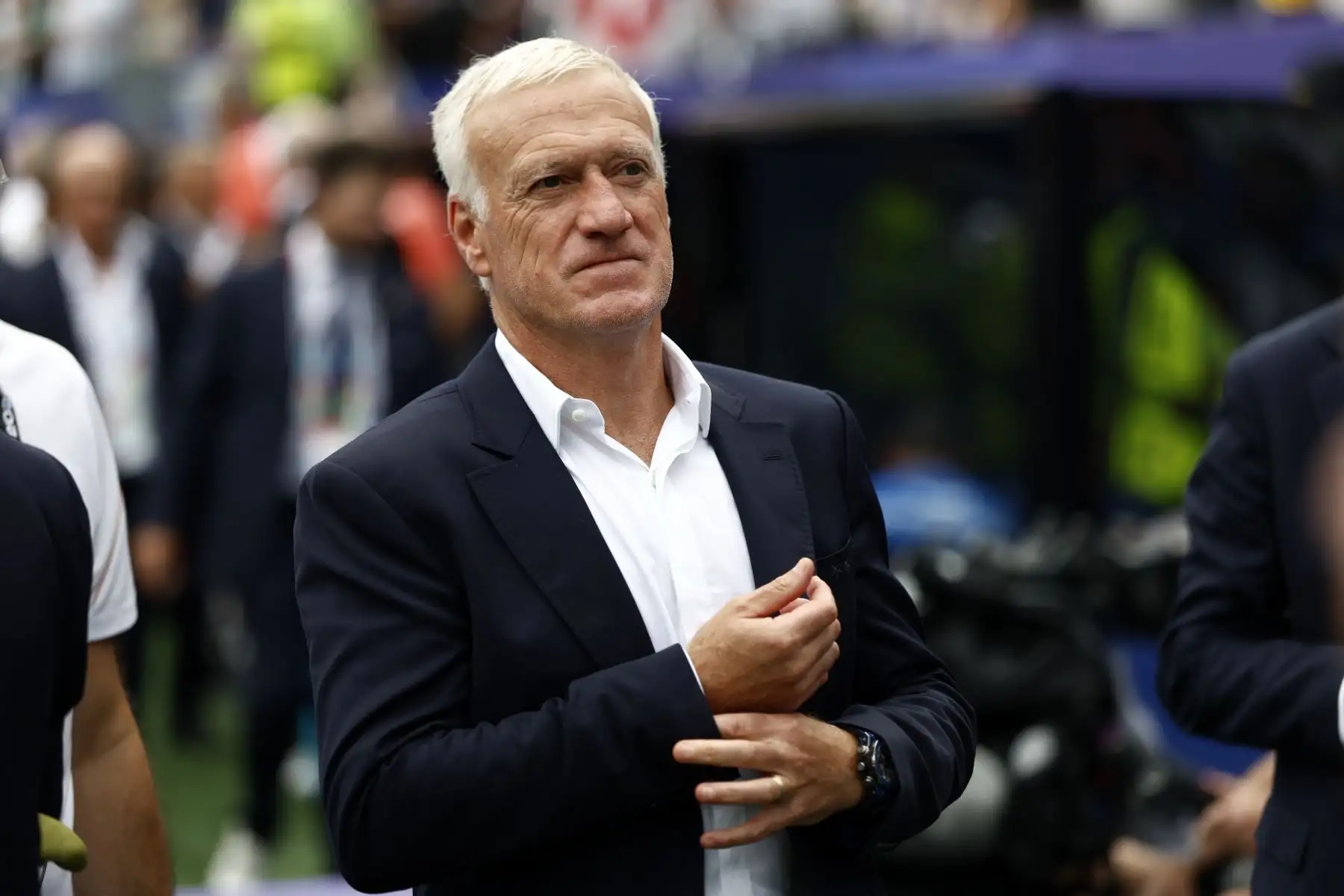 Didier Deschamps se convirtió en el DT con más partidos en la historia de los Mundiales