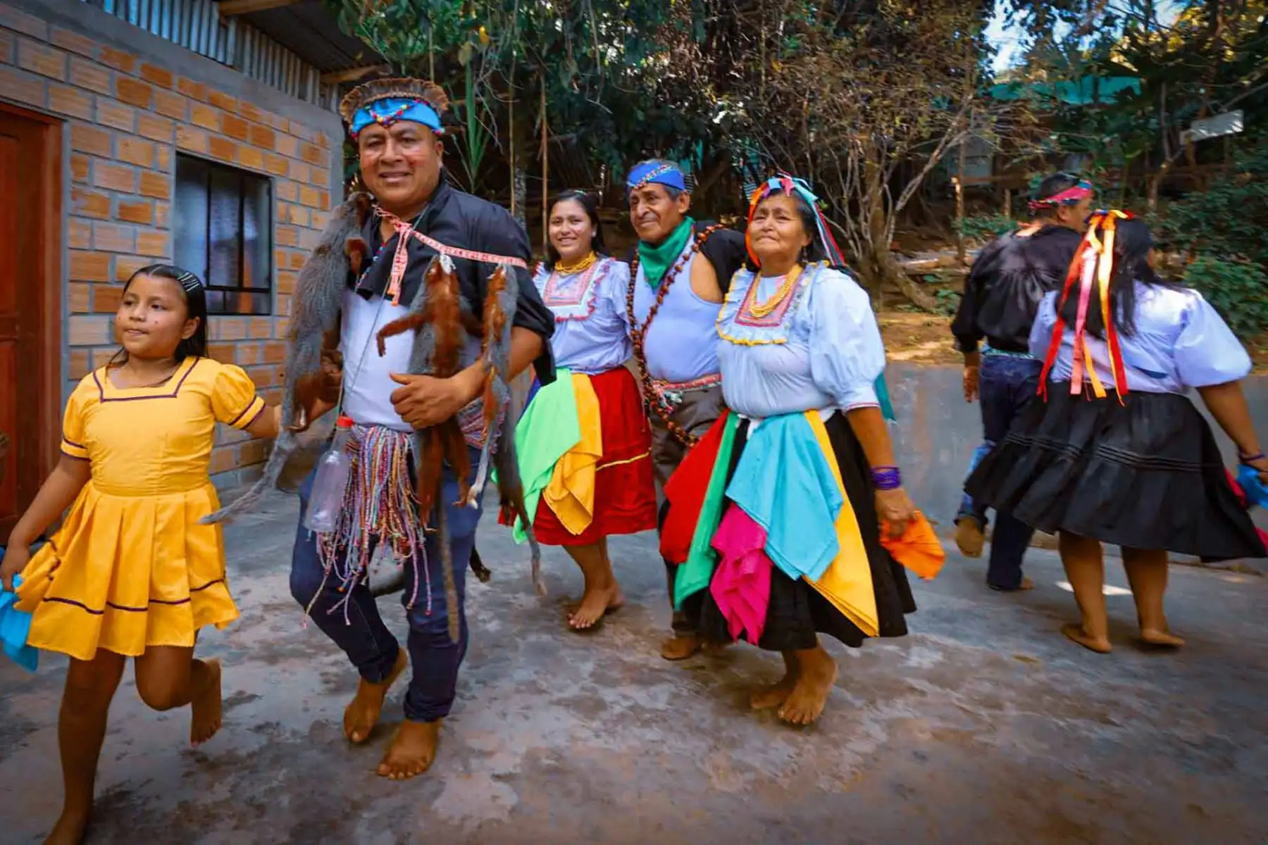 Ubicada entre los 310 y 920 metros sobre el nivel del mar, Lamas es reconocida como la "Capital folclórica de la Amazonía peruana". Foto: ANDINA/ Carlos Américo Lezama Villantoy