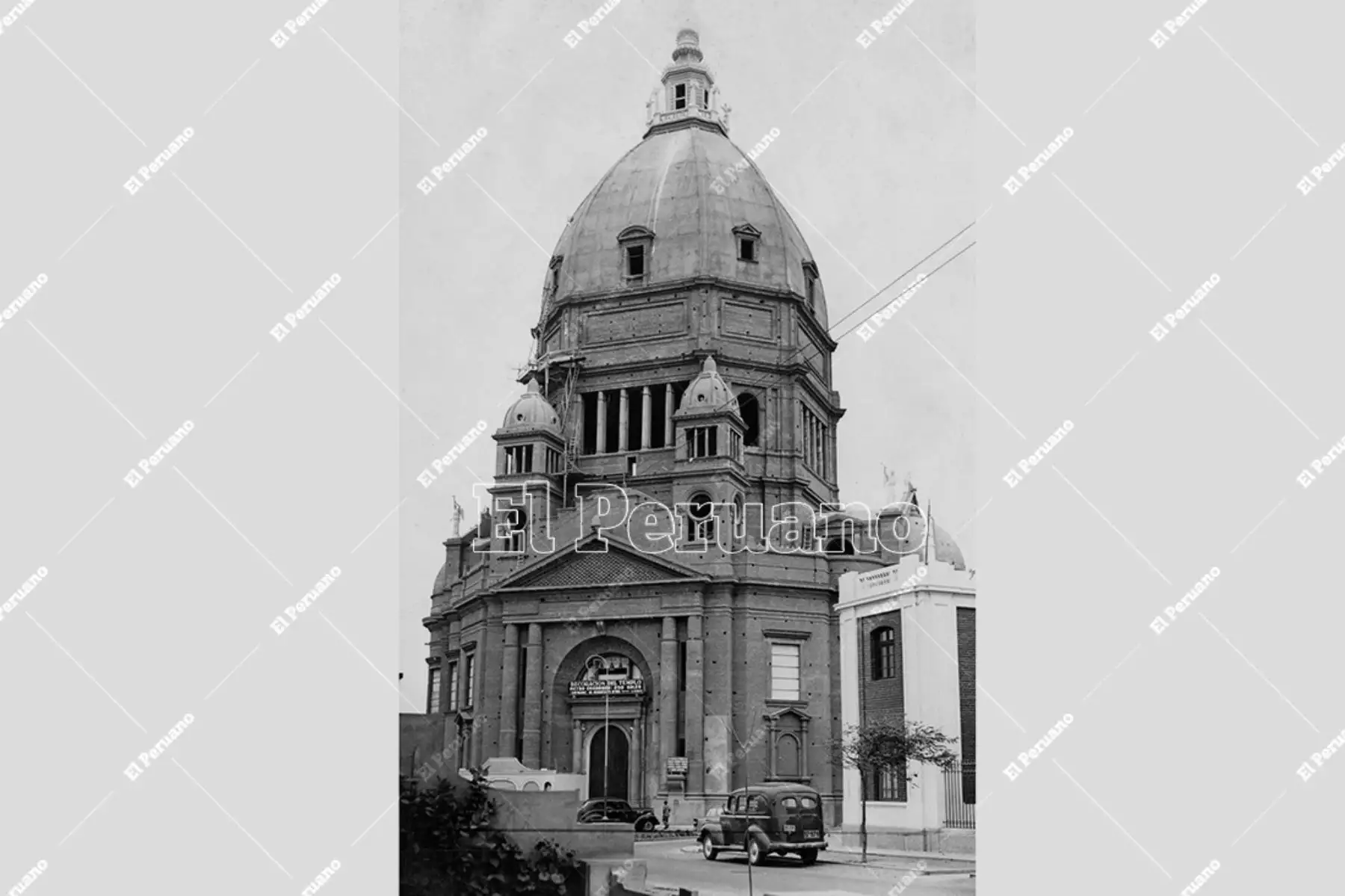 Lima - 16 agosto 1957 / Hermoso templo a la Virgen de Fátima a pocos días de su inauguración en Magdalena del Mar. Foto: Archivo Histórico de El Peruano