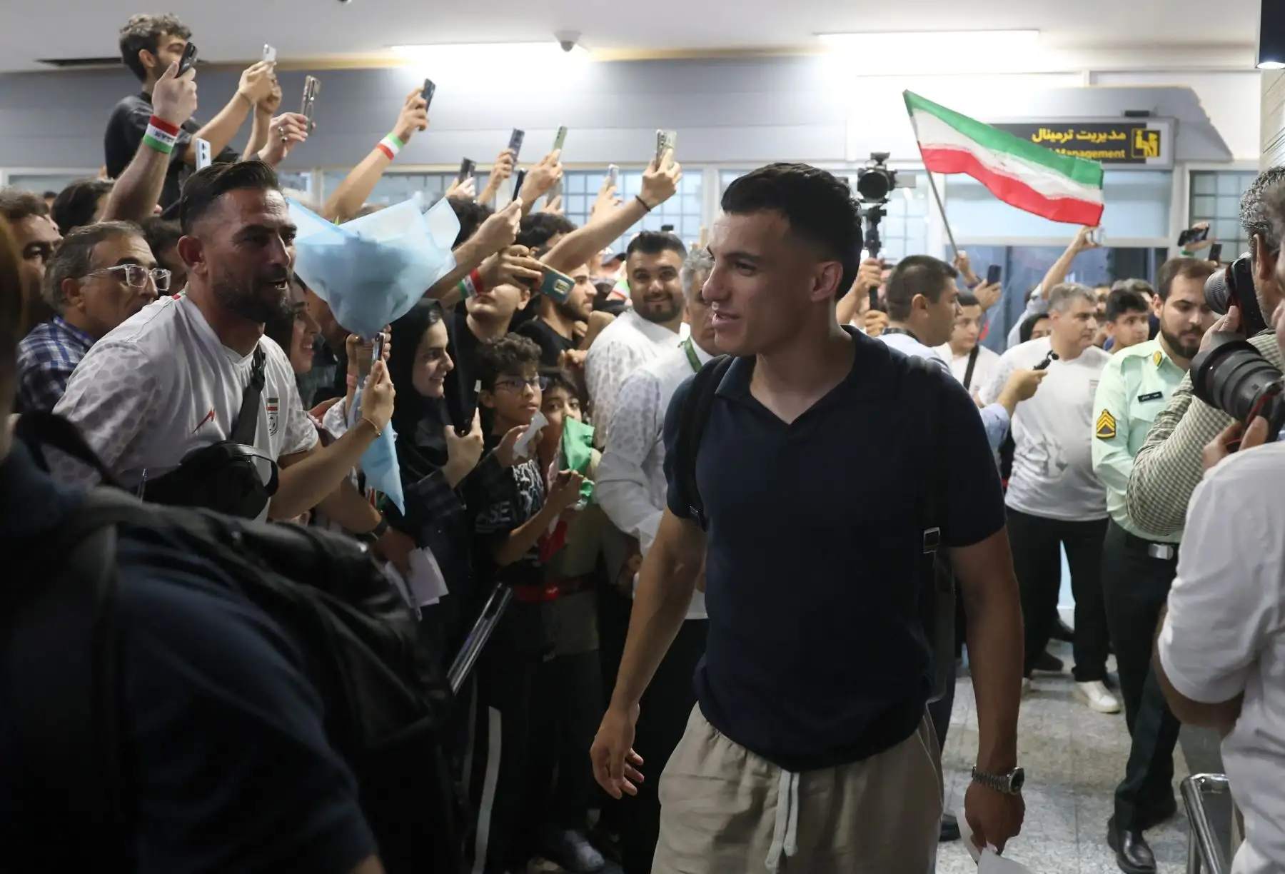 Irán regresa a casa tras su participación en el Mundial de Qatar