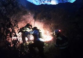 Un incendio forestal de gran magnitud registrado el miércoles 1 de julio en el distrito de Utco, provincia cajamarquina de Celendín, arrasó con aproximadamente 15 hectáreas de pastizales y cultivos. ANDINA/Difusión