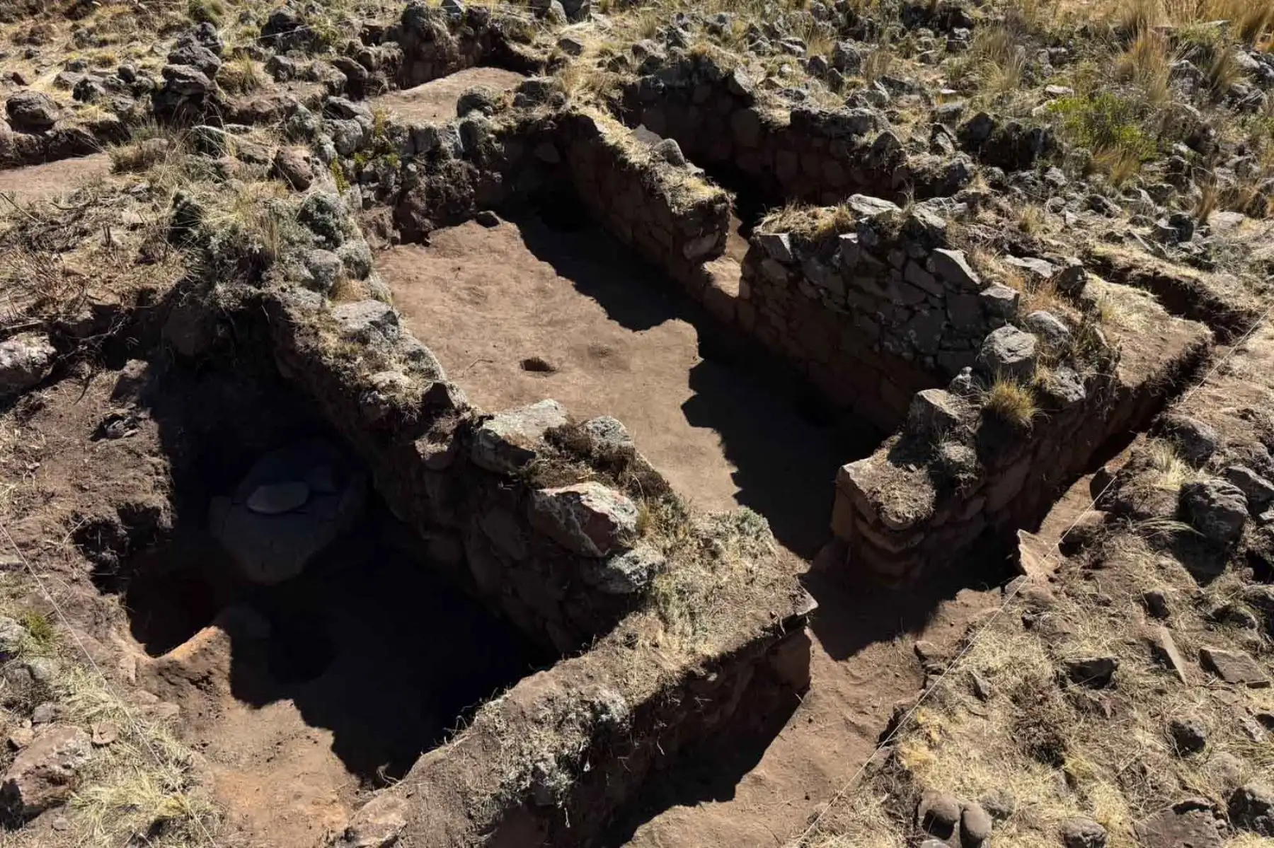 Las primeras excavaciones en Huamarín culminaron en tres unidades de intervención y aún faltan doce, según explicó el director del proyecto de investigación arqueológica de la Unasam. Foto: ANDINA/Ilder Cruz.