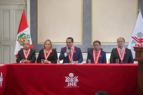 JNE realiza proclamación general de resultados de segunda vuelta presidencial 2026