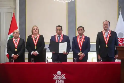 JNE realiza proclamación general de resultados de segunda vuelta presidencial 2026