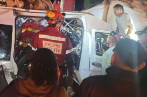 El accidente vial se registró en la zona de Medio Mundo-Végueta-Huaura. Foto: Cortesía Jhan Reyes