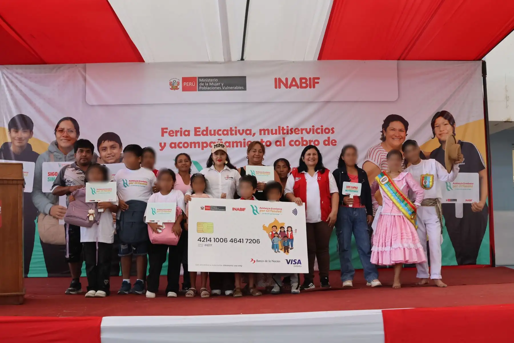 Piura: Inabif acerca servicios educativos y estatales a familias vulnerables